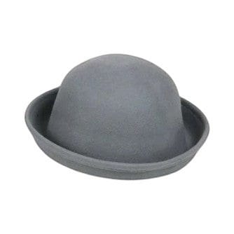 Le Comptoir du Chapeau Gris / 56-58 cm Chapeau Jazz Bowler Bord Large