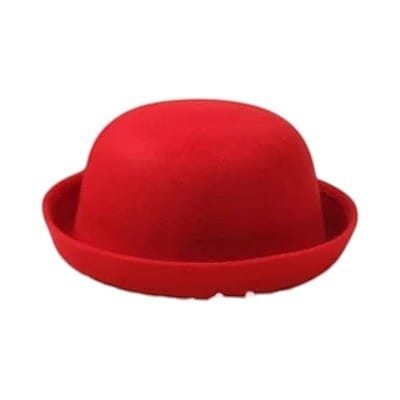 Le Comptoir du Chapeau Rouge / 56-58 cm Chapeau Jazz Bowler Bord Large