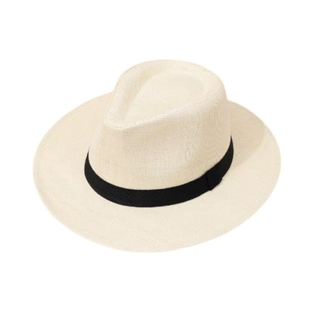 Le Comptoir du Chapeau Beige Chapeau Panama Anglais