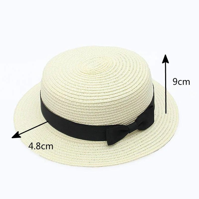 Le Comptoir du Chapeau Chapeau Panama Femme Bord Plat