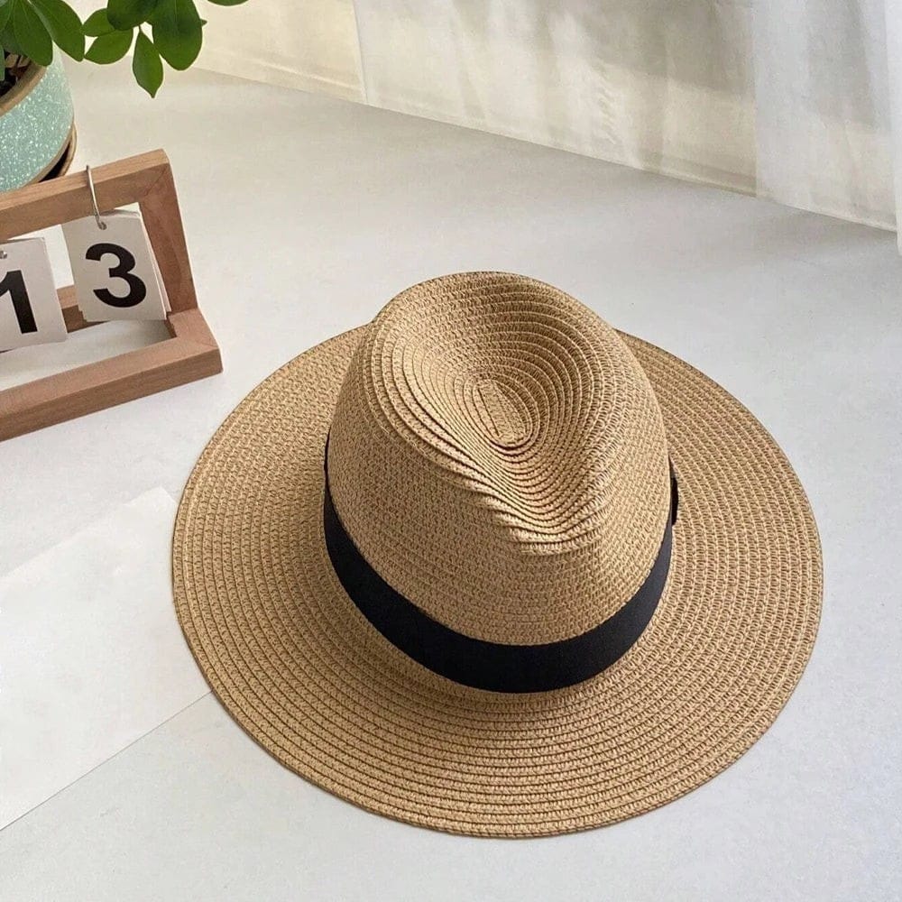 Le Comptoir du Chapeau Chapeau Panama Femme Paille