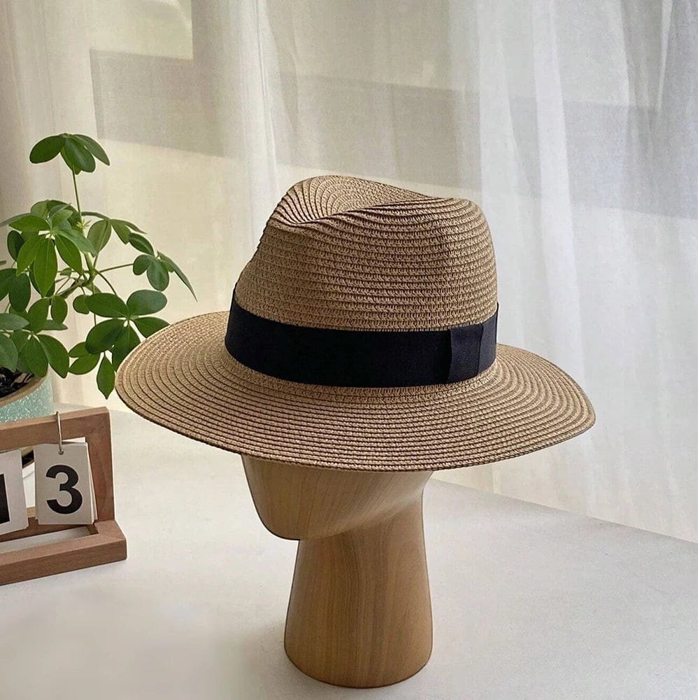 Le Comptoir du Chapeau Chapeau Panama Femme Paille