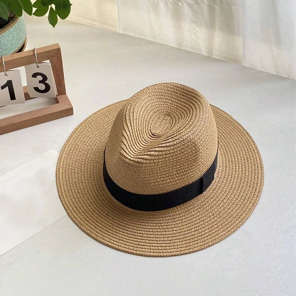 Le Comptoir du Chapeau Chapeau Panama Femme Paille