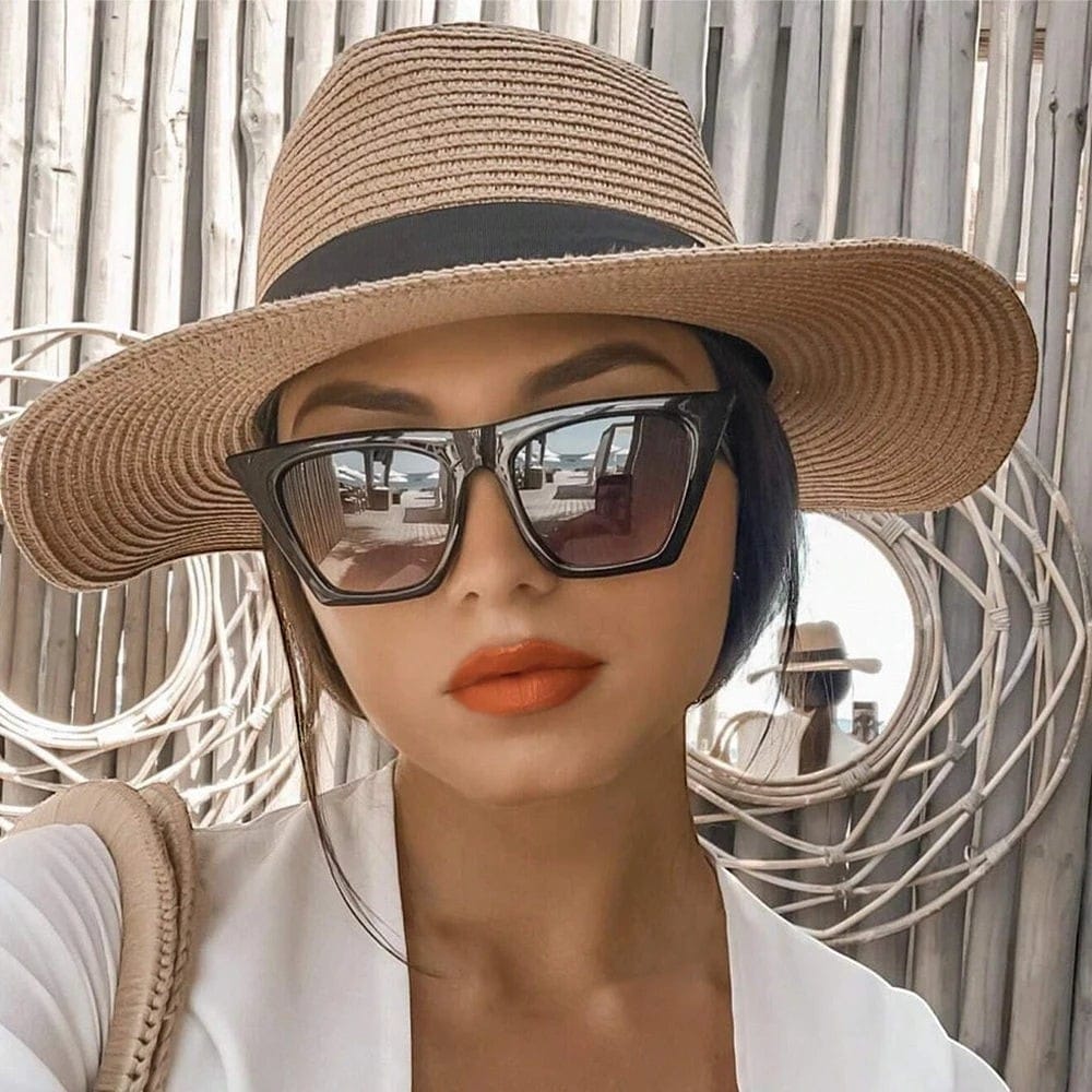 Le Comptoir du Chapeau Chapeau Panama Femme Paille