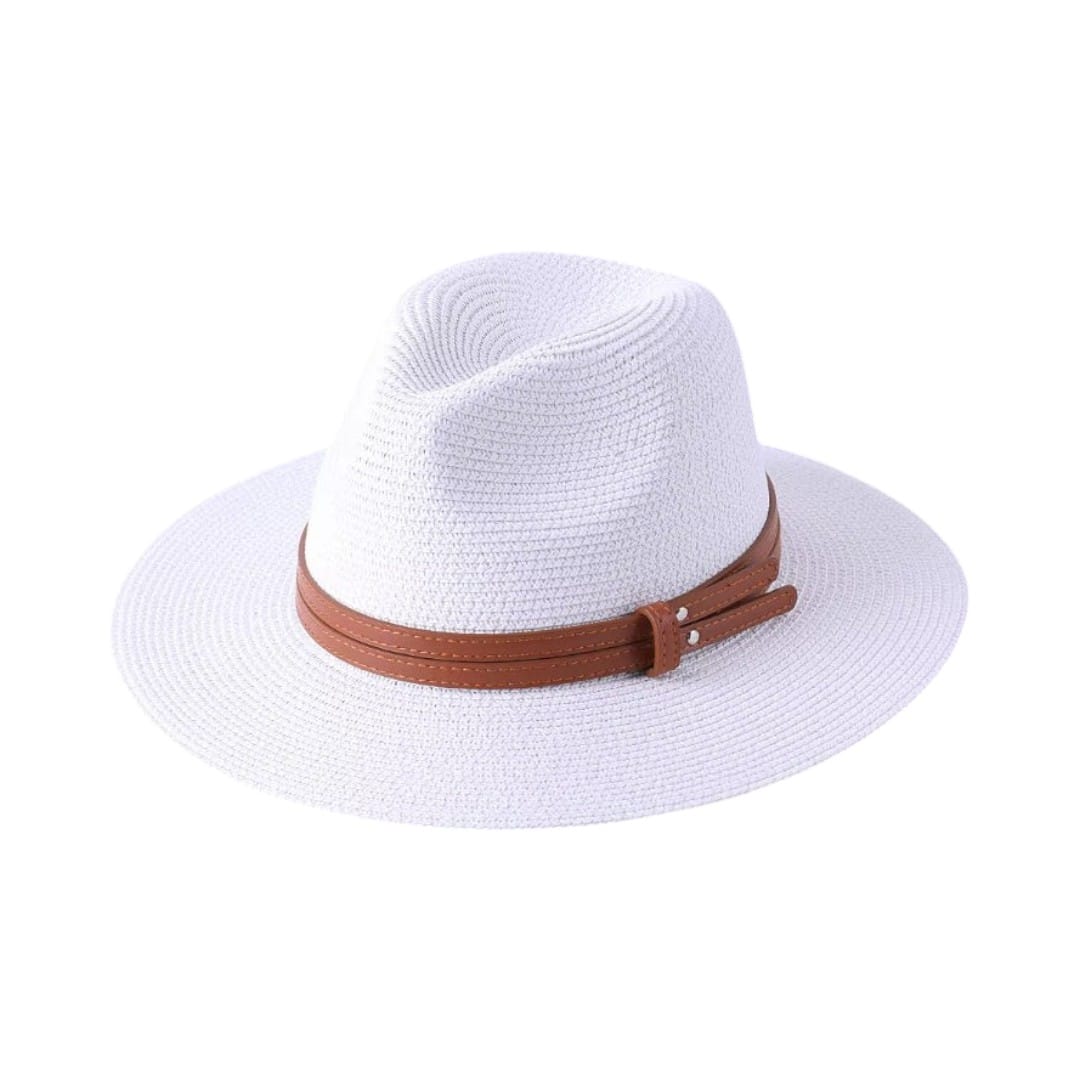Le Comptoir du Chapeau Blanc / 56-58cm Chapeau Panama Paille Naturelle