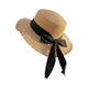 Le Comptoir du Chapeau Noir Chapeau Panama Paille Nœud Coréen