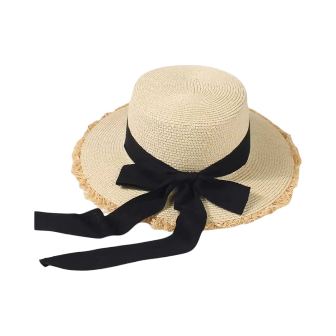 Le Comptoir du Chapeau Chapeau Panama Paille Nœud Coréen