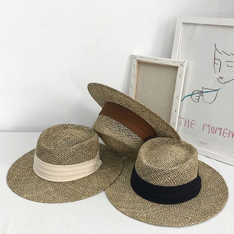 Le Comptoir du Chapeau Chapeau Panama Paille Plate