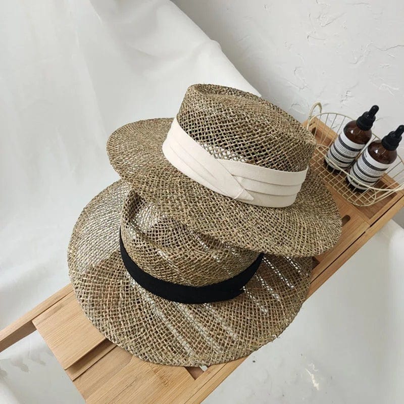 Le Comptoir du Chapeau Chapeau Panama Paille Plate