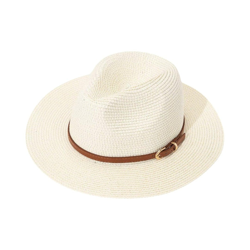 Le Comptoir du Chapeau Crème Chapeau Panama Paille Tressée