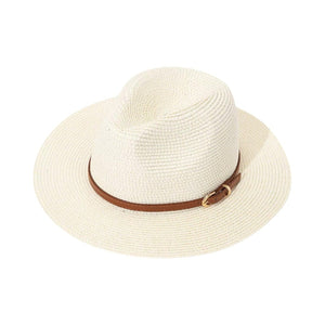 Le Comptoir du Chapeau Crème Chapeau Panama Paille Tressée