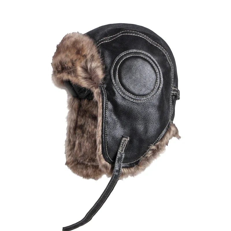 Le Comptoir du Chapeau Chapeau Pilote Fourrure Hiver