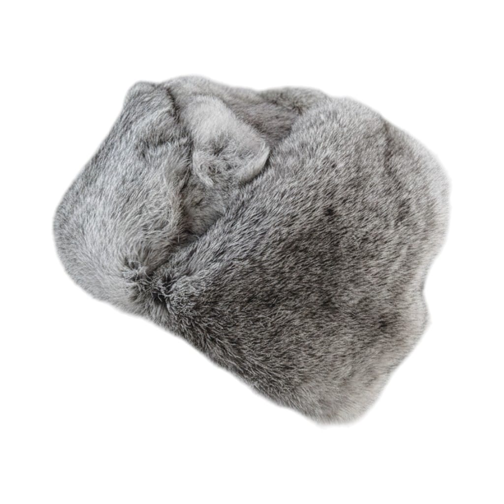 Le Comptoir du Chapeau Gris / 55-56 cm Chapeau Russe Fourrure Lapin Naturelle