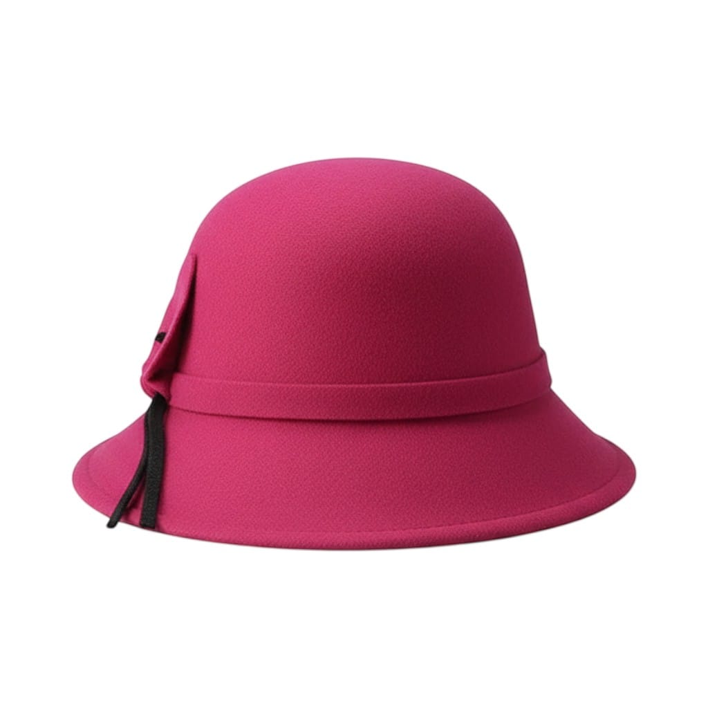 Le Comptoir du Chapeau Fedora Bowknot Feutre Femme Vintage
