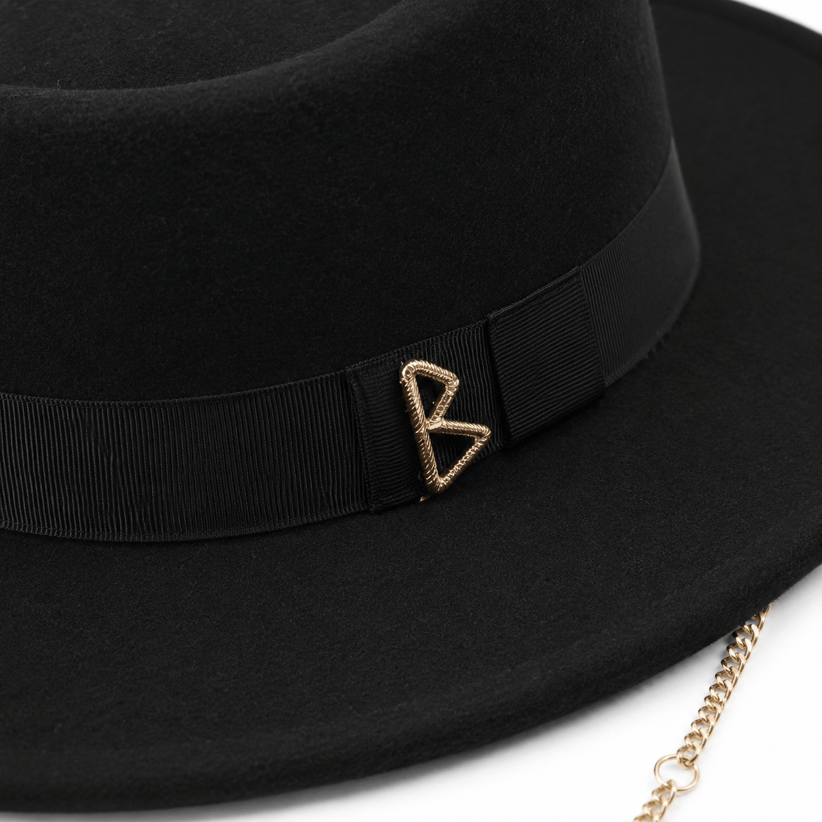 Le Comptoir du Chapeau Fedora Femme Lettre Métallique Fashion