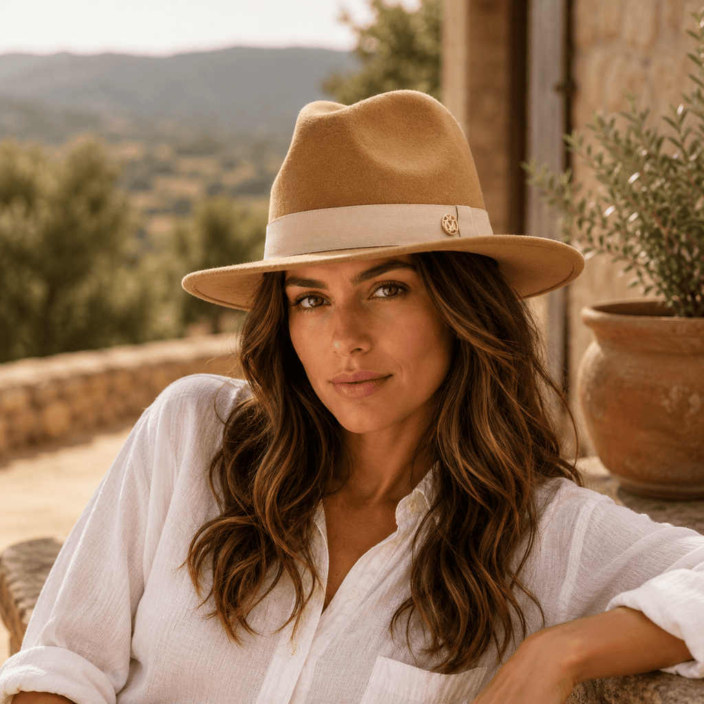 Le Comptoir du Chapeau Fedora Feutre Femme Élégant Cérémonie