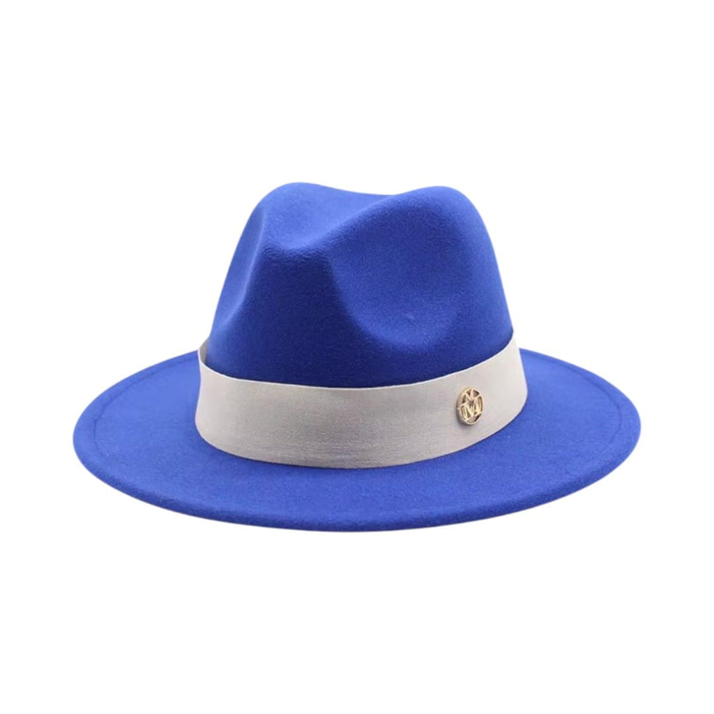 Le Comptoir du Chapeau Bleu / 56-58CM Fedora Feutre Femme Élégant Cérémonie