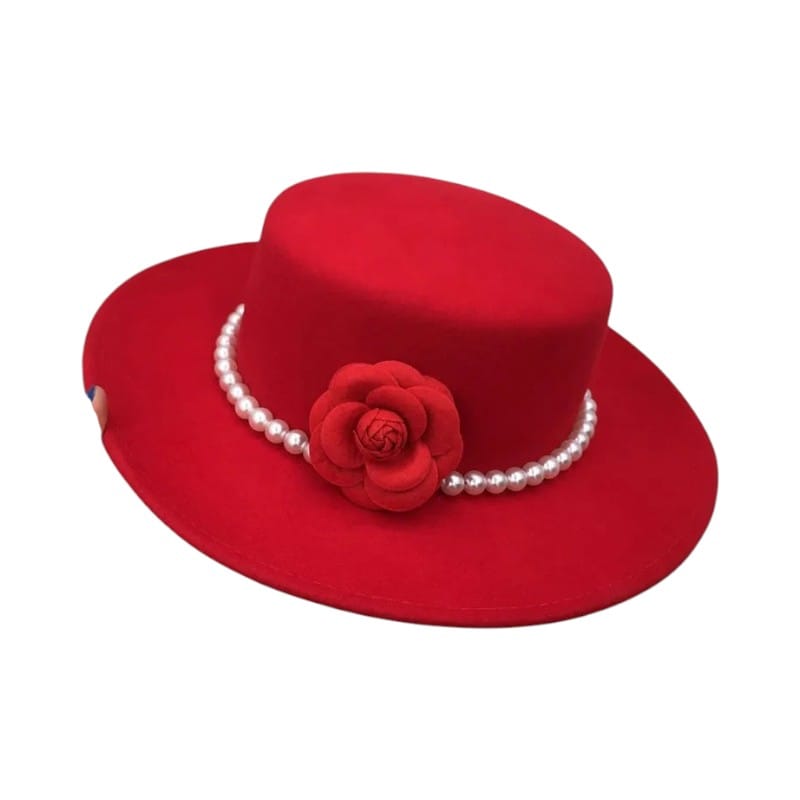 Le Comptoir du Chapeau Fedora Feutre Femme Large Bord 10cm