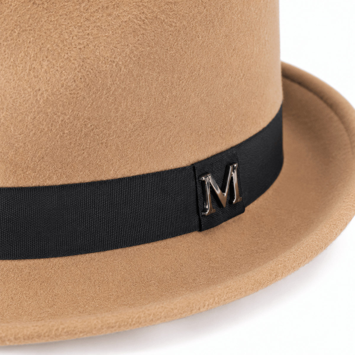 Le Comptoir du Chapeau Fedora Feutre Jazz Bord Étroit Gentleman