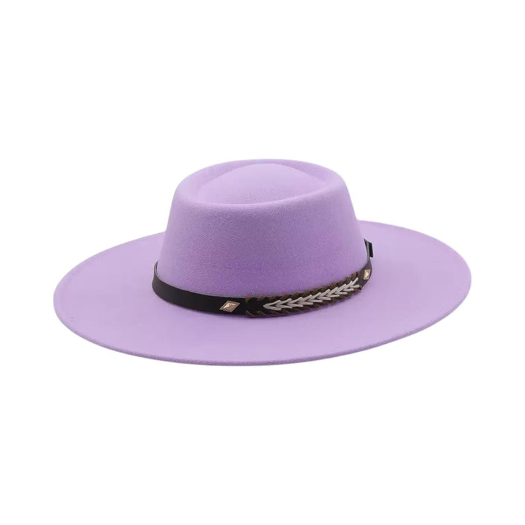 Le Comptoir du Chapeau Fedora Feutre Large Bord Style Britannique Femme