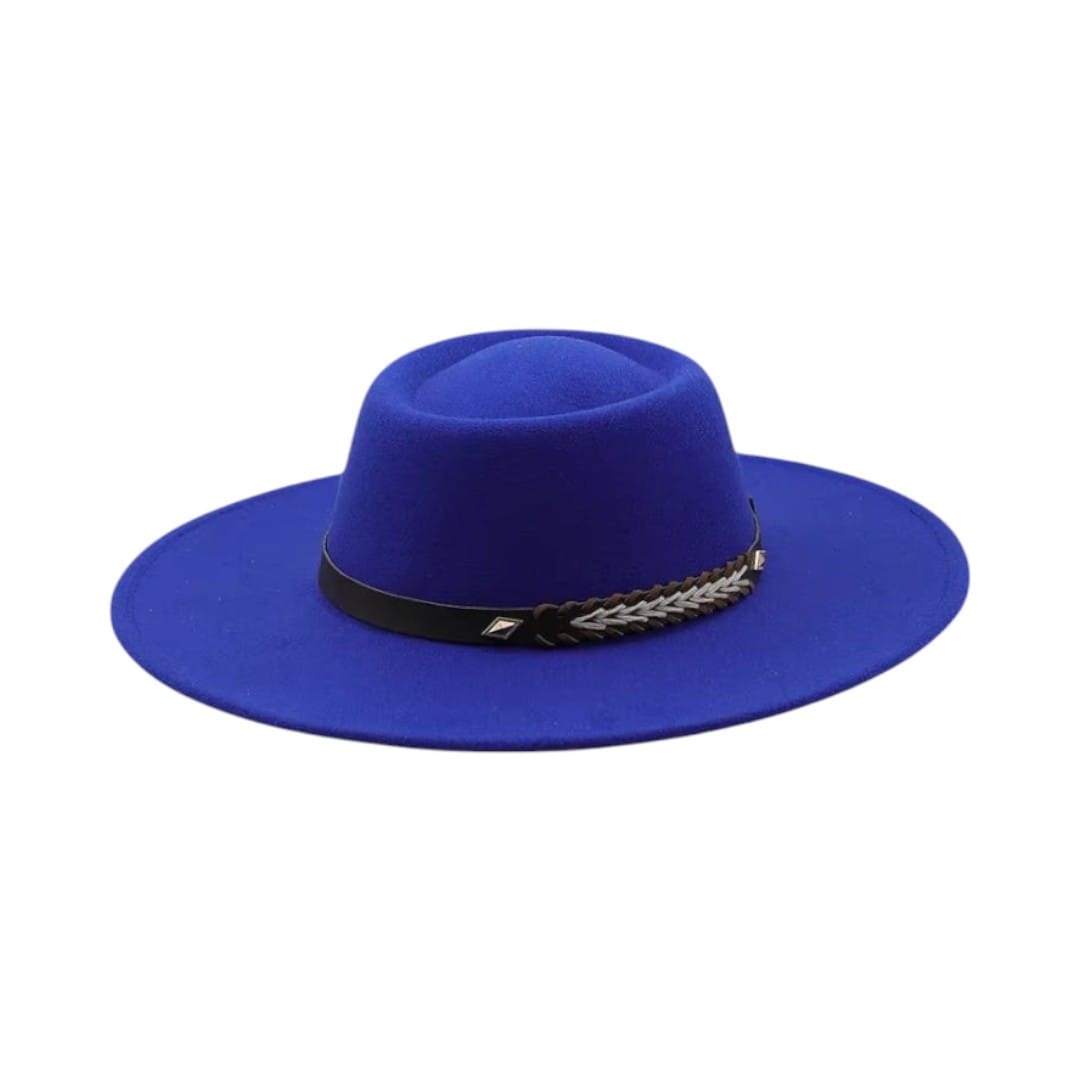 Le Comptoir du Chapeau Fedora Feutre Large Bord Style Britannique Femme