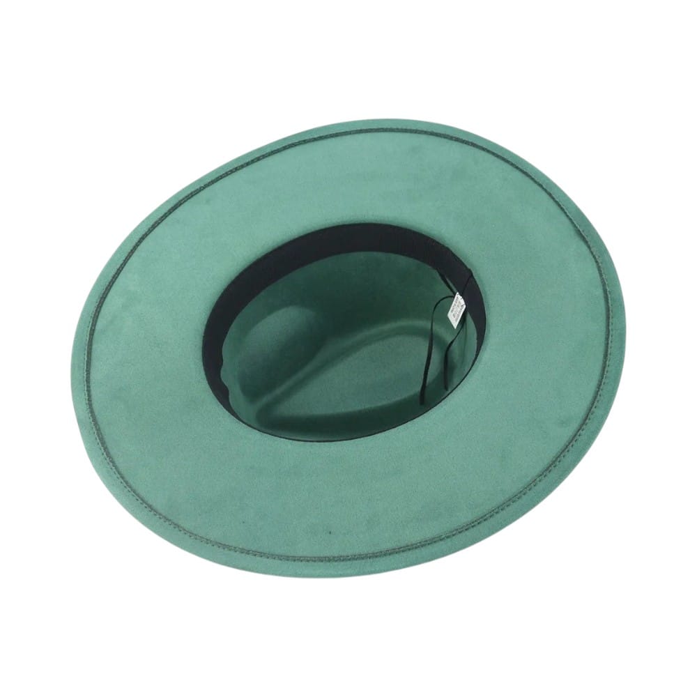 Le Comptoir du Chapeau Fedora Jazz Bord Large 9.5cm Suède Luxe