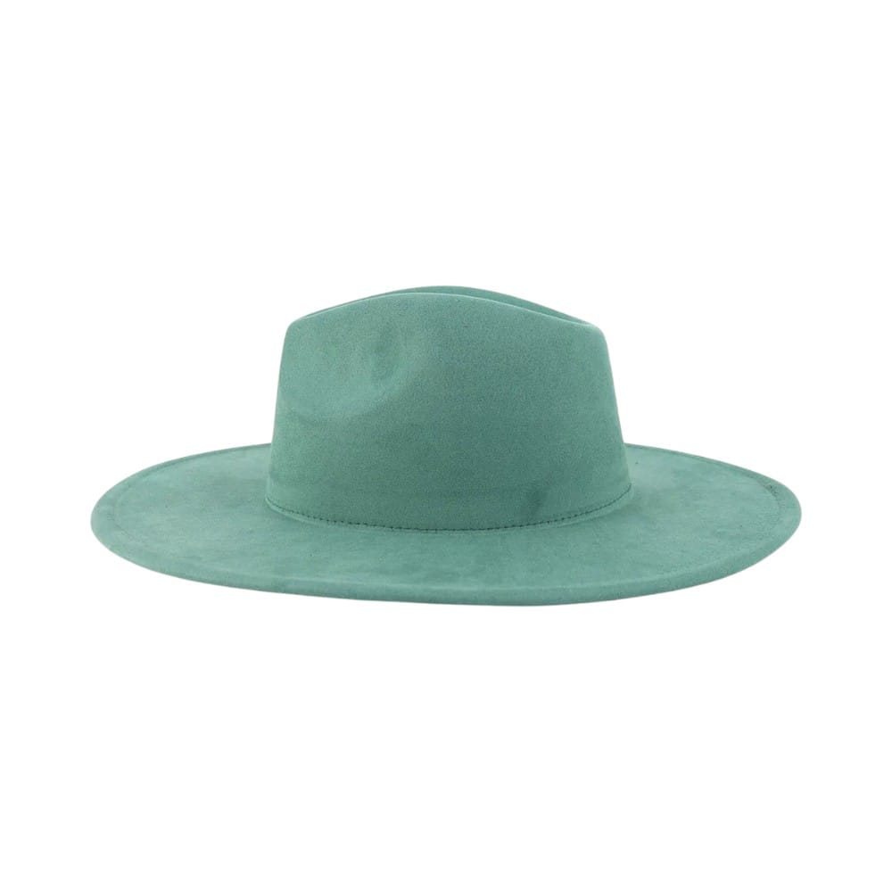 Le Comptoir du Chapeau Fedora Jazz Bord Large 9.5cm Suède Luxe
