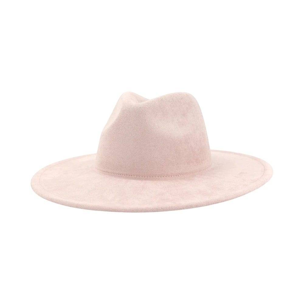 Le Comptoir du Chapeau Fedora Jazz Bord Large 9.5cm Suède Luxe