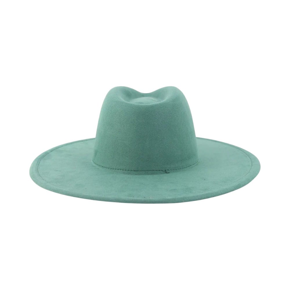 Le Comptoir du Chapeau Fedora Jazz Bord Large 9.5cm Suède Luxe