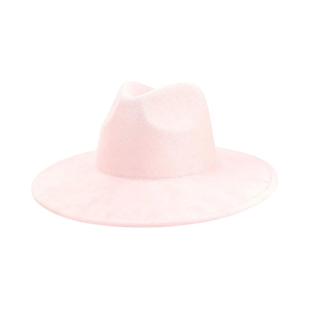 Le Comptoir du Chapeau Fedora Jazz Bord Large 9.5cm Suède Luxe