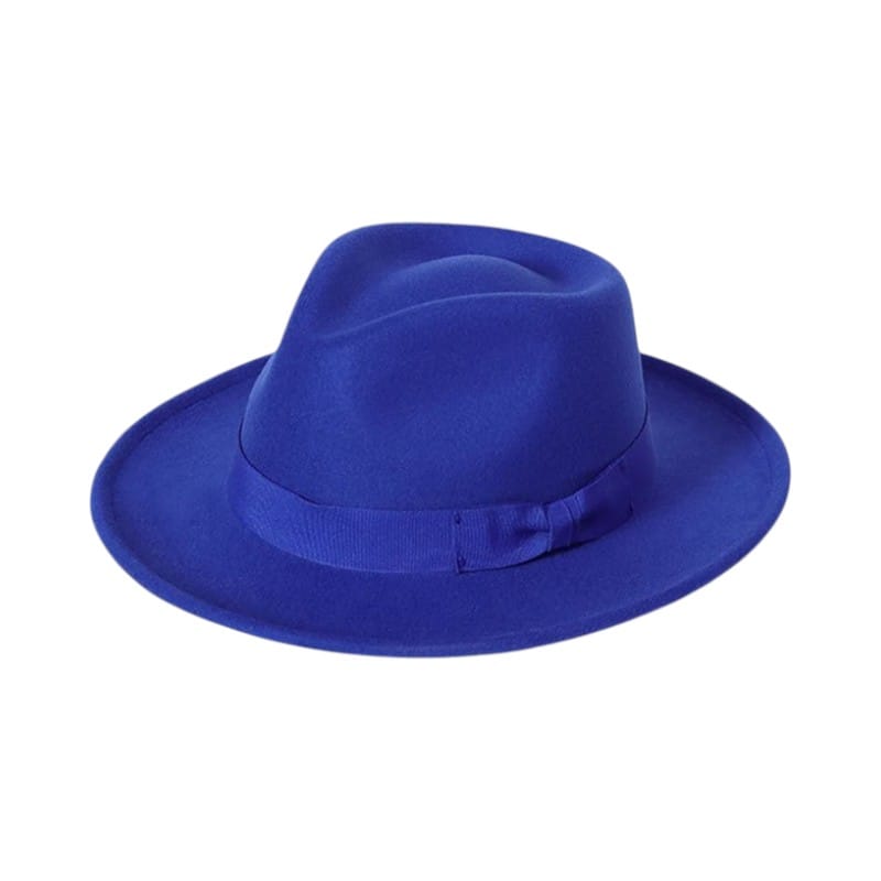 Le Comptoir du Chapeau Bleu / 58-60 cm Fedora Jazz Bowknot Laine Mixte