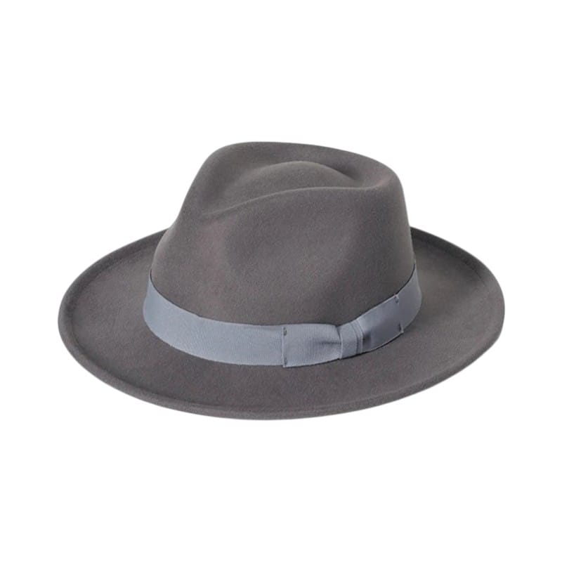 Le Comptoir du Chapeau Gris / 58-60 cm Fedora Jazz Bowknot Laine Mixte