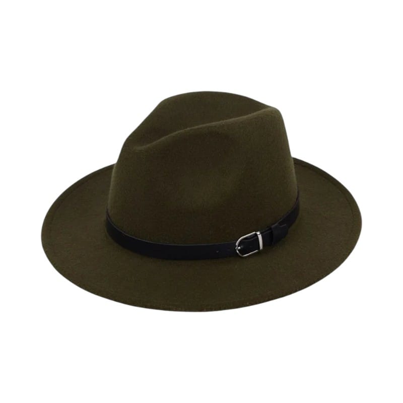 Le Comptoir du Chapeau Fedora Jazz Laine Imitation Feutre