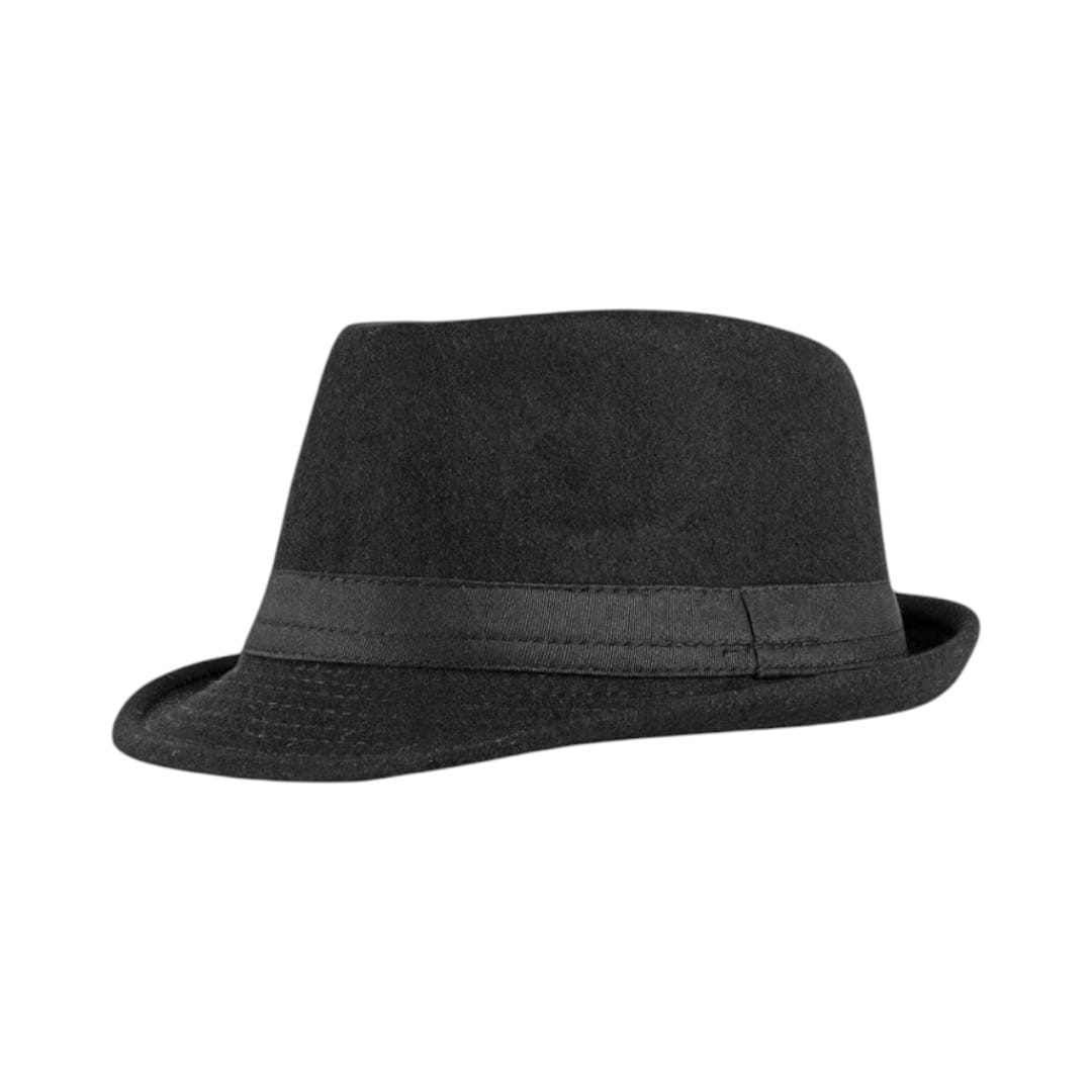 Le Comptoir du Chapeau Noir Fedora Jazz Mixte