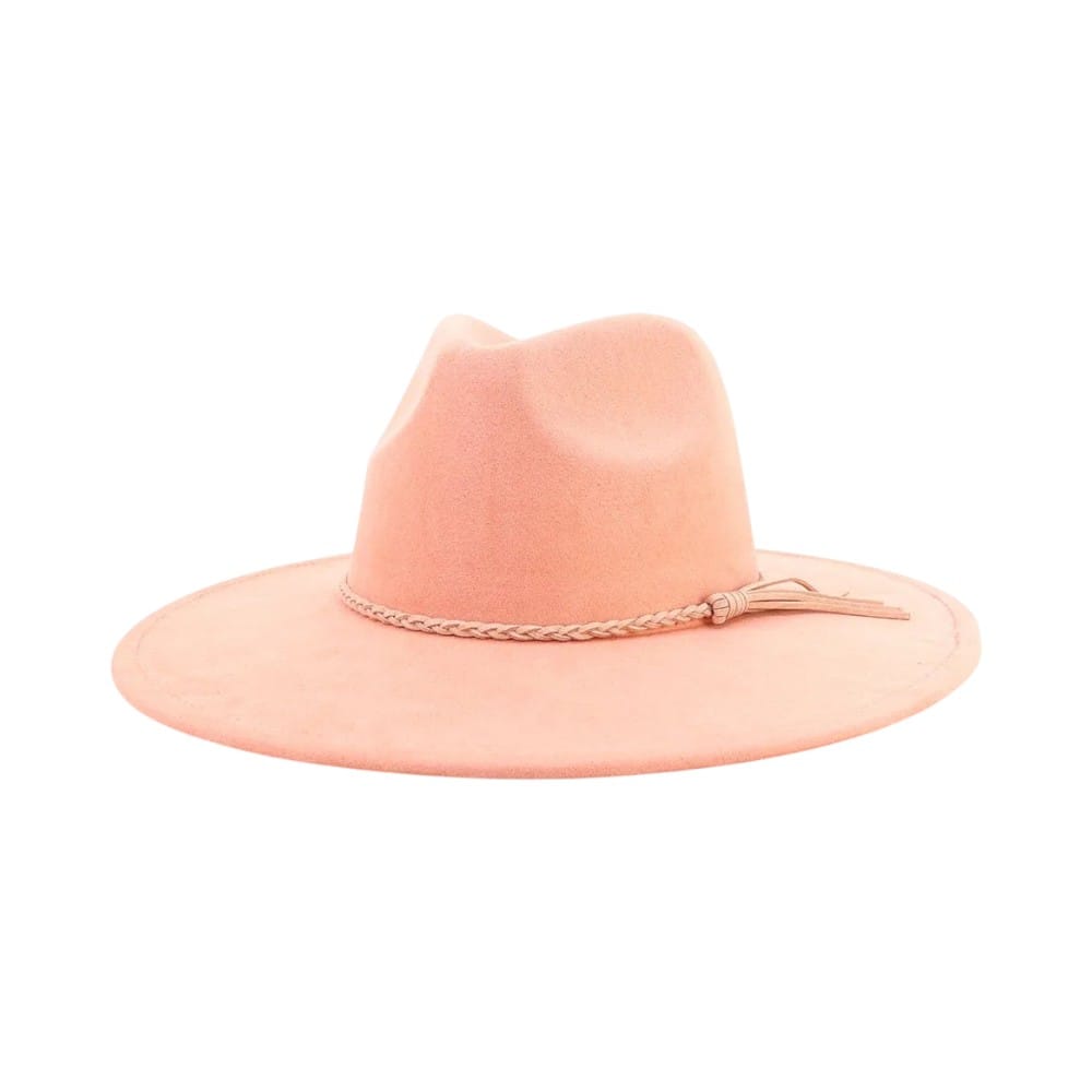 Le Comptoir du Chapeau Fedora Suede Large Bord 9.5cm