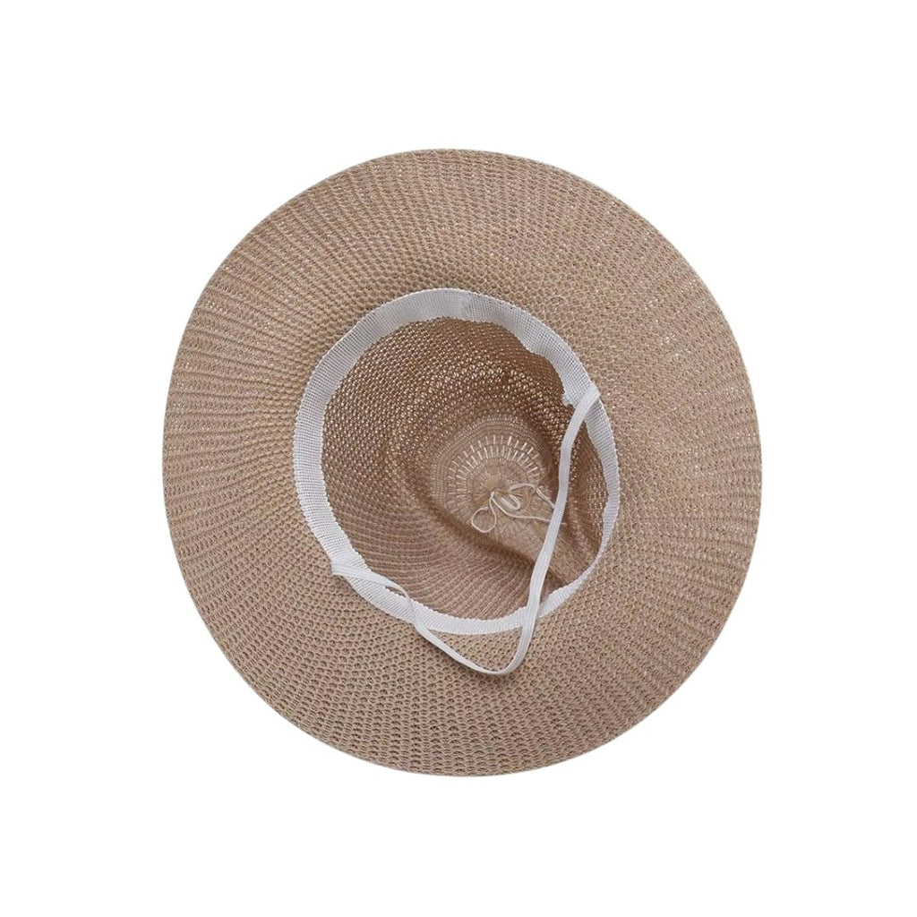 Le Comptoir du Chapeau Panama Paille Jazz Bord Large Été