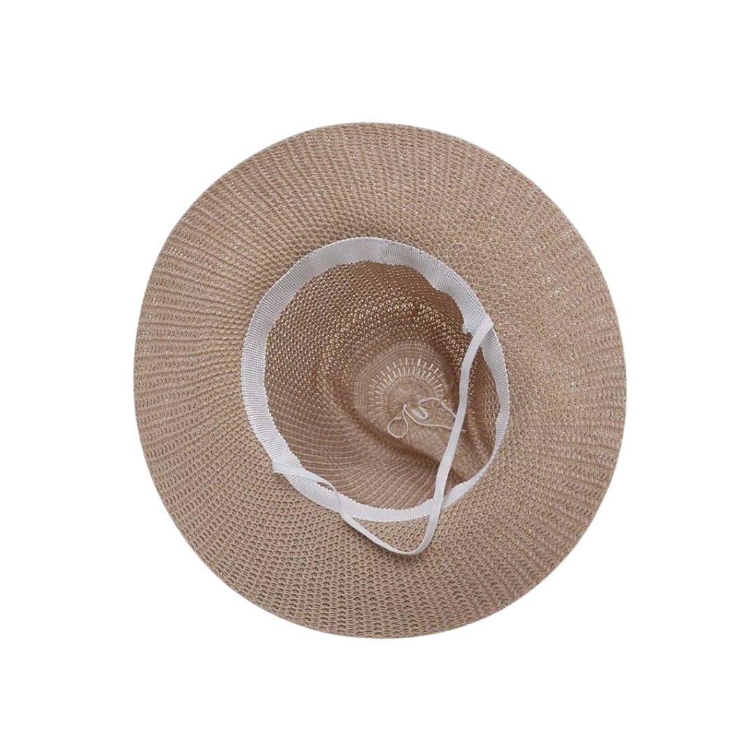 Le Comptoir du Chapeau Panama Paille Jazz Bord Large Été