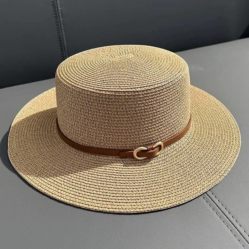 Le Comptoir du Chapeau Panama Paille Ruban Nœud Femme Plage