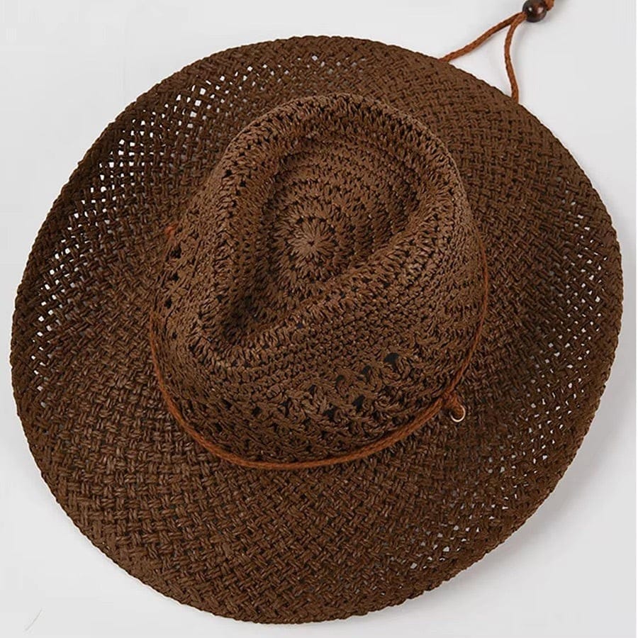 Le Comptoir du Chapeau Panama Paille Souple Large Bord Plage