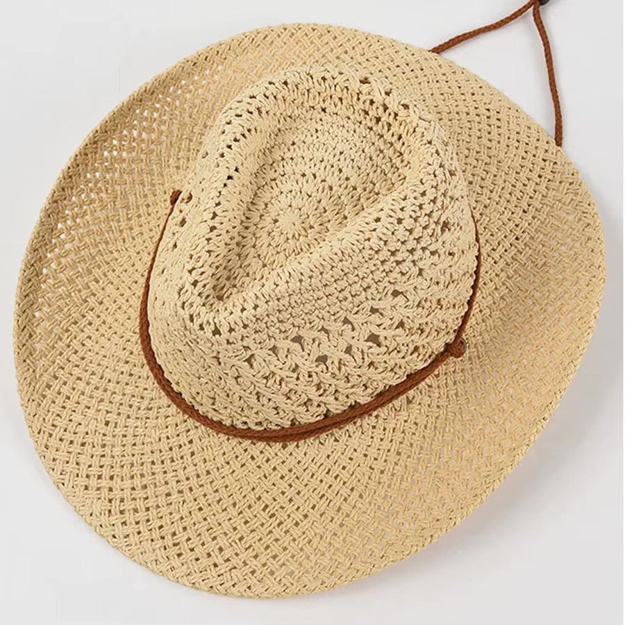 Le Comptoir du Chapeau Panama Paille Souple Large Bord Plage