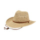 Le Comptoir du Chapeau Beige / Taille unique Panama Paille Souple Large Bord Plage