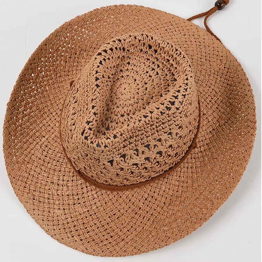 Le Comptoir du Chapeau Panama Paille Souple Large Bord Plage