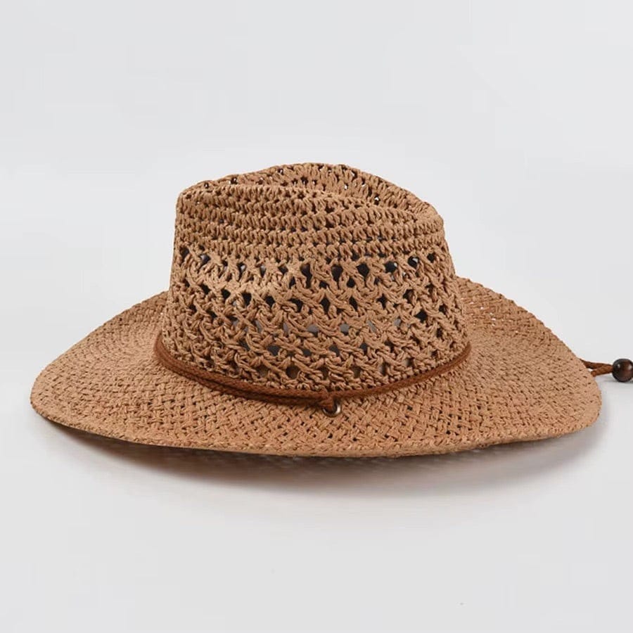 Le Comptoir du Chapeau Panama Paille Souple Large Bord Plage