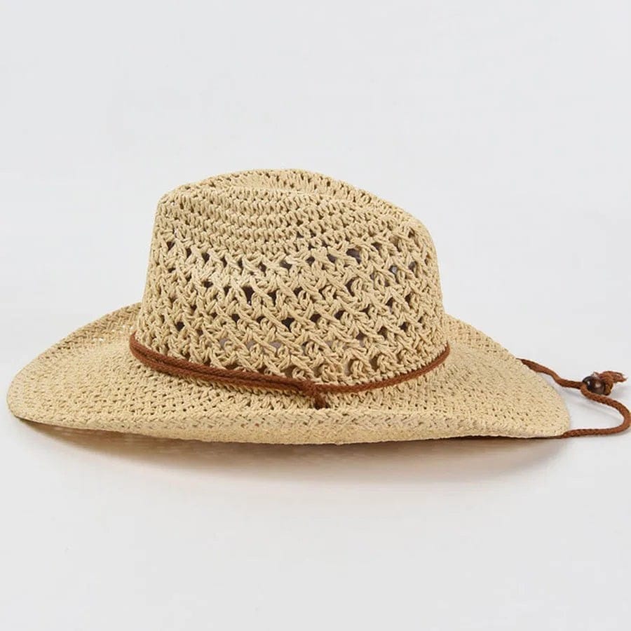 Le Comptoir du Chapeau Panama Paille Souple Large Bord Plage