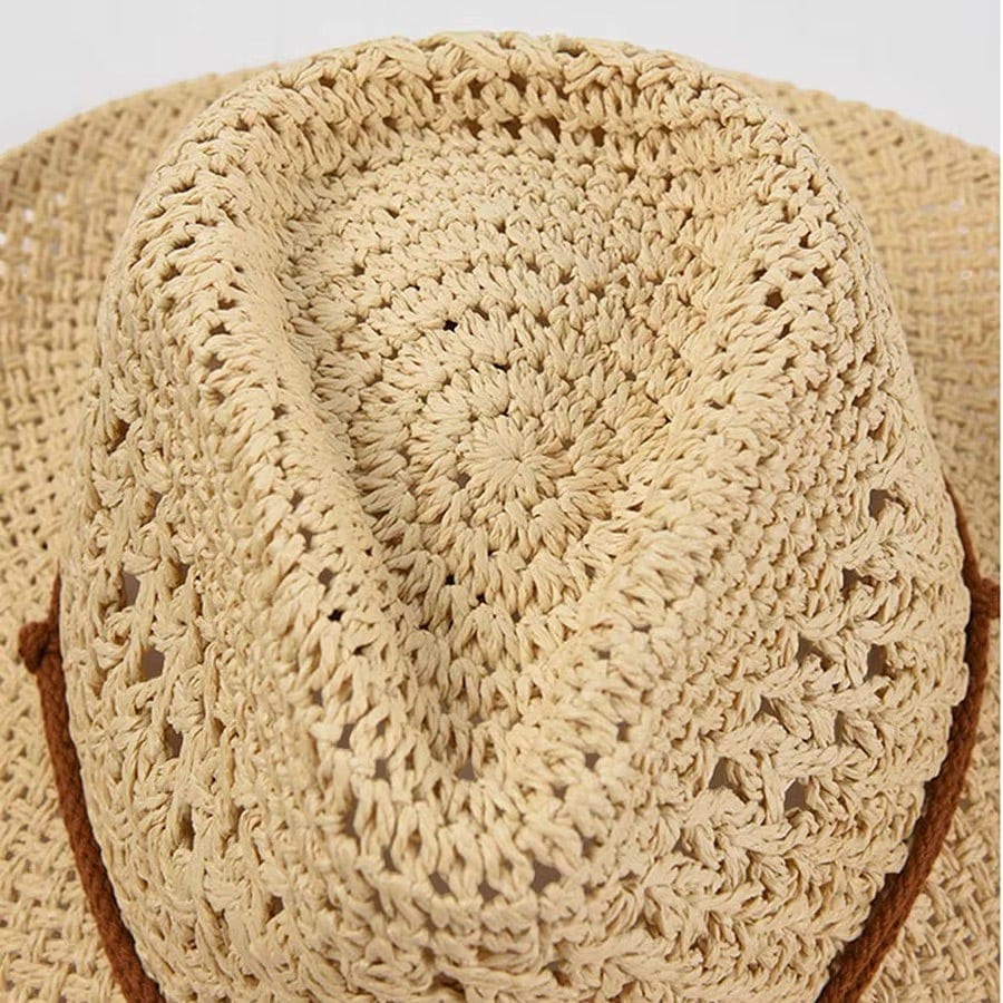 Le Comptoir du Chapeau Panama Paille Souple Large Bord Plage