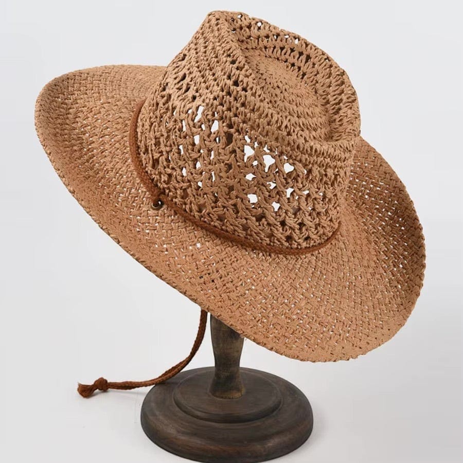 Le Comptoir du Chapeau Panama Paille Souple Large Bord Plage